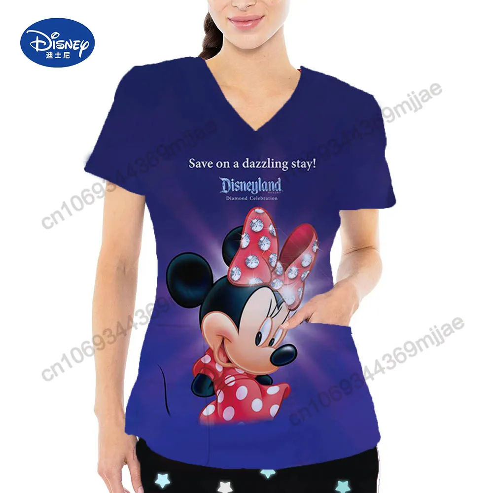 V-neck fashionable casual wear women's short sleeved T-shirt with pocket comfort women's shirt 2024 summer cartoon top T-shirt
V-neck fashionable casual wear women's short sleeved T-shirt with pocket comfort women's shirt 2024 summer cartoon top T-shirt