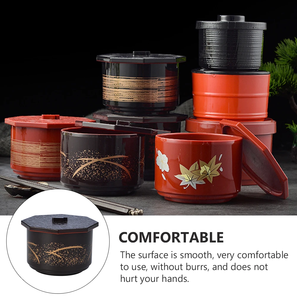 Japanese Style Octagonal Soup Bowl ABS Miso Tureen Covered Kitchen Supplies Non Slip Heat Resistant Safe Reliable Smooth
Japanese Style Octagonal Soup Bowl ABS Miso Tureen Covered Kitchen Supplies Non Slip Heat Resistant Safe Reliable Smooth