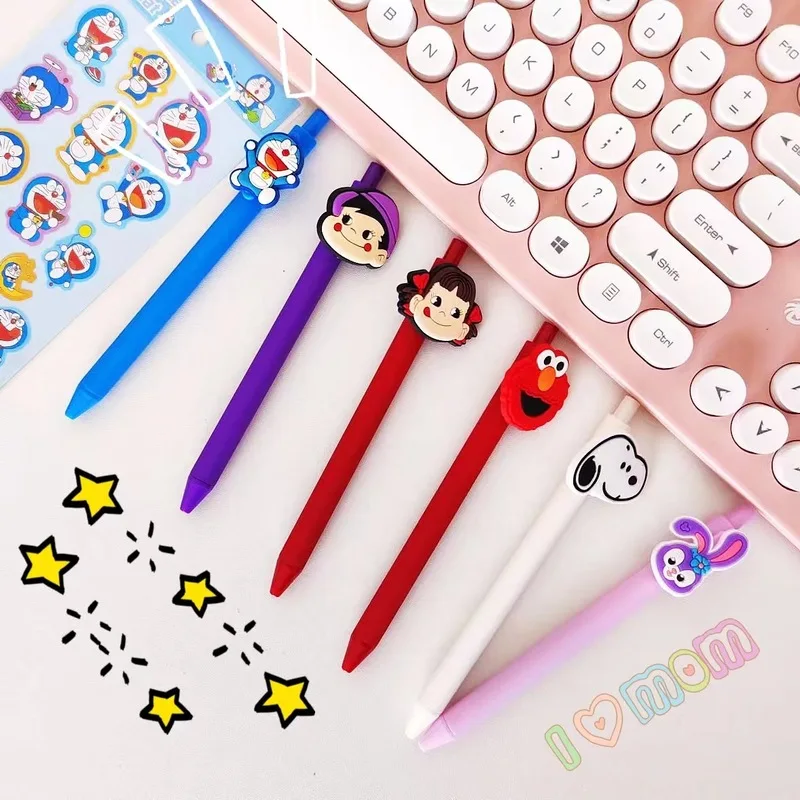 6pcs Cartoon Cute Rabbit Dog Pattern Ballpoint Pen For Students Exams Creative Color Signature Pens Stationery Learning Supplies
6pcs Cartoon Cute Rabbit Dog Pattern Ballpoint Pen For Students Exams Creative Color Signature Pens Stationery Learning Supplies