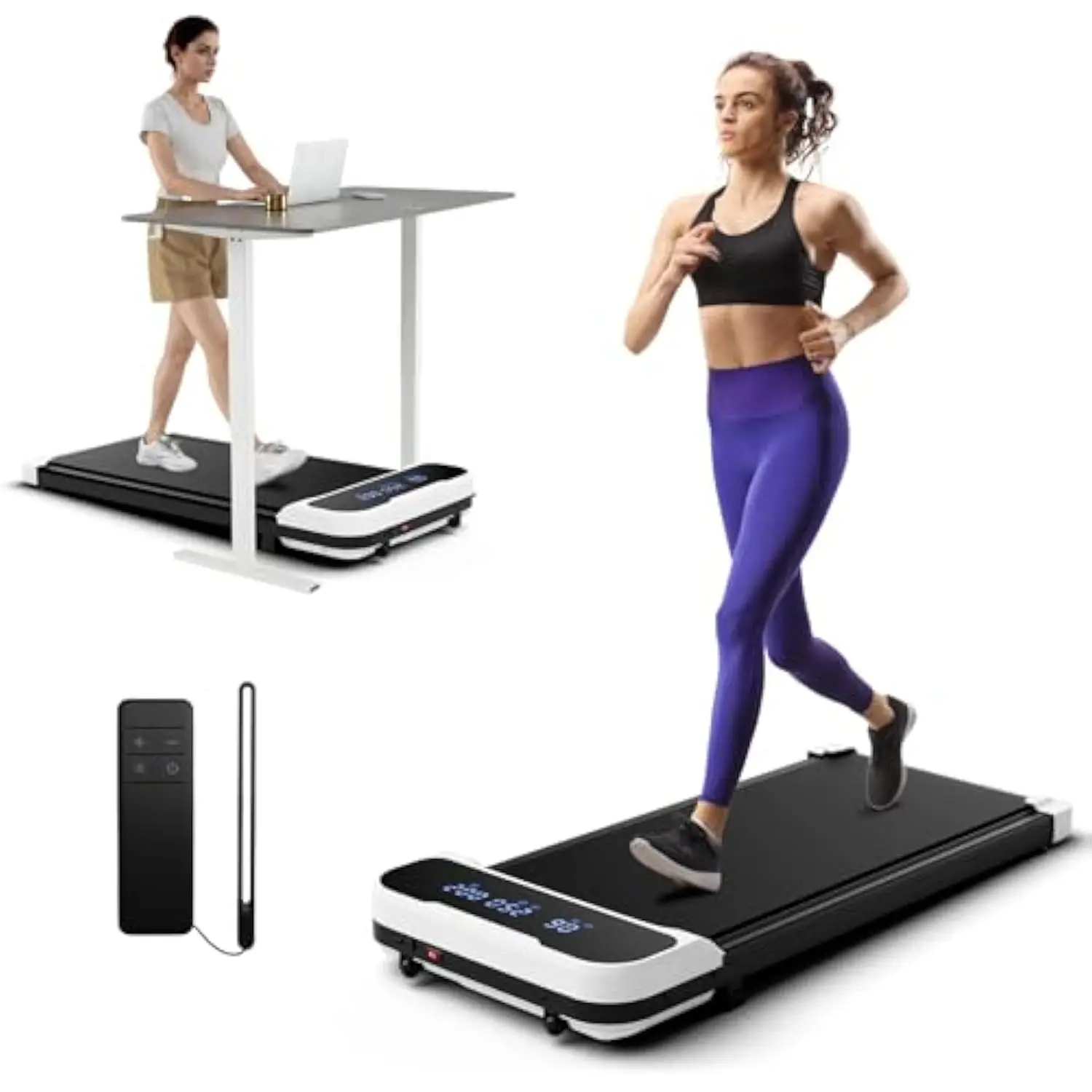 Walking Pad, 2.5HP 3 in 1 Under Desk Treadmill with Remote Control, LED Display & 3 Countdown Modes, Free-Installation Portabl
Walking Pad, 2.5HP 3 in 1 Under Desk Treadmill with Remote Control, LED Display & 3 Countdown Modes, Free-Installation Portabl