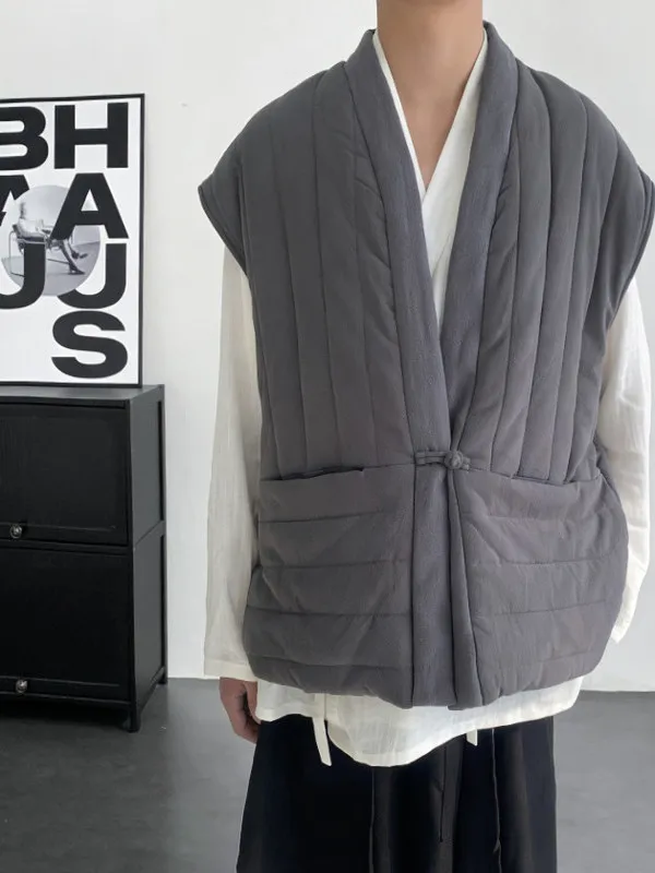 Thiened льняной жилет из чистого хлопка, теплый осенне-зимний жилет для мужчин и женщин, модная внутренняя одежда для пальто
Thiened льняной жилет из чистого хлопка, теплый осенне-зимний жилет для мужчин и женщин, модная внутренняя одежда для пальто