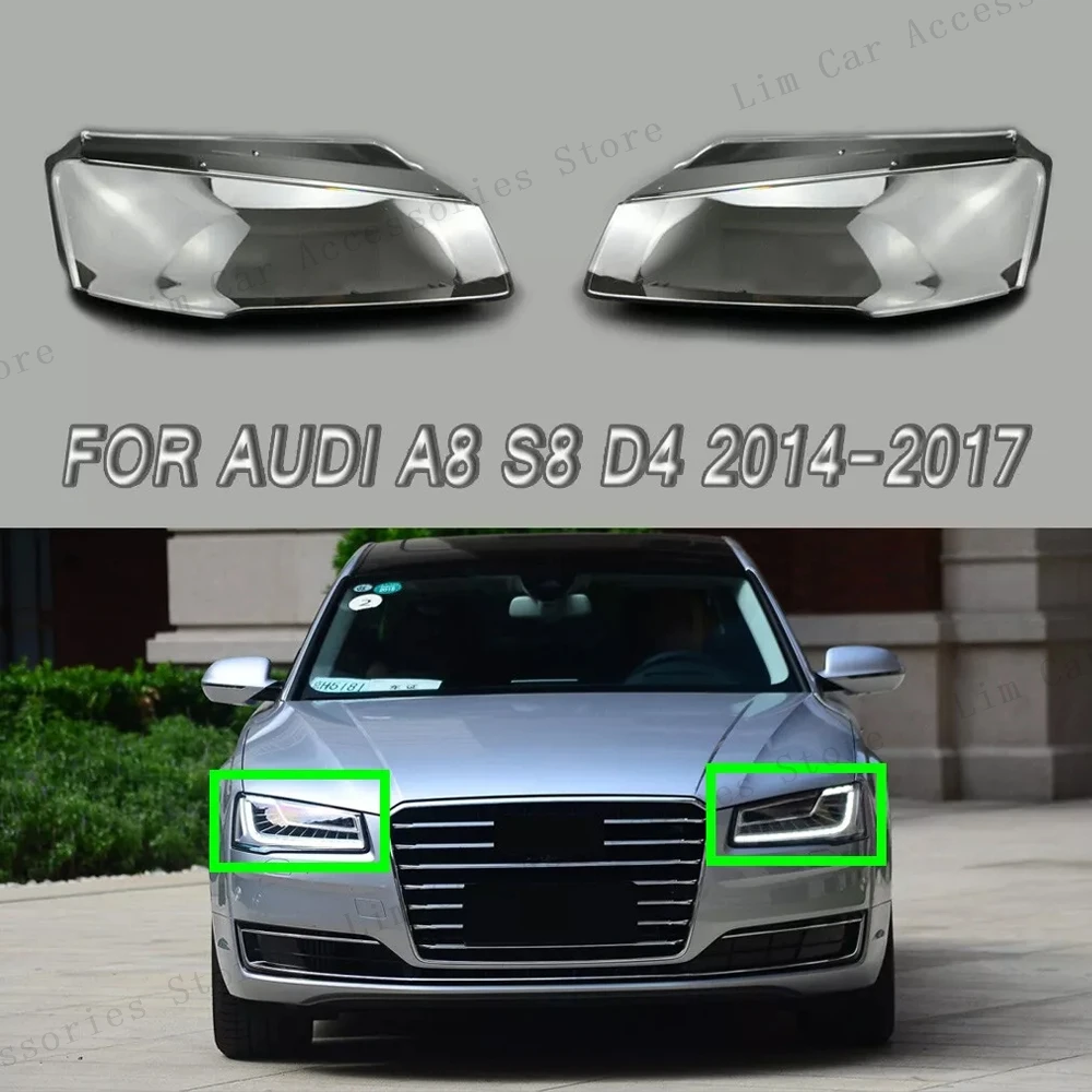 Fit For Audi A8 S8 D4 D5 2014-2017 Headlight Cover Transparent Lampshade Headlamp Shell Housing Lamp Lens Plexiglass
Fit For Audi A8 S8 D4 D5 2014-2017 Headlight Cover Transparent Lampshade Headlamp Shell Housing Lamp Lens Plexiglass