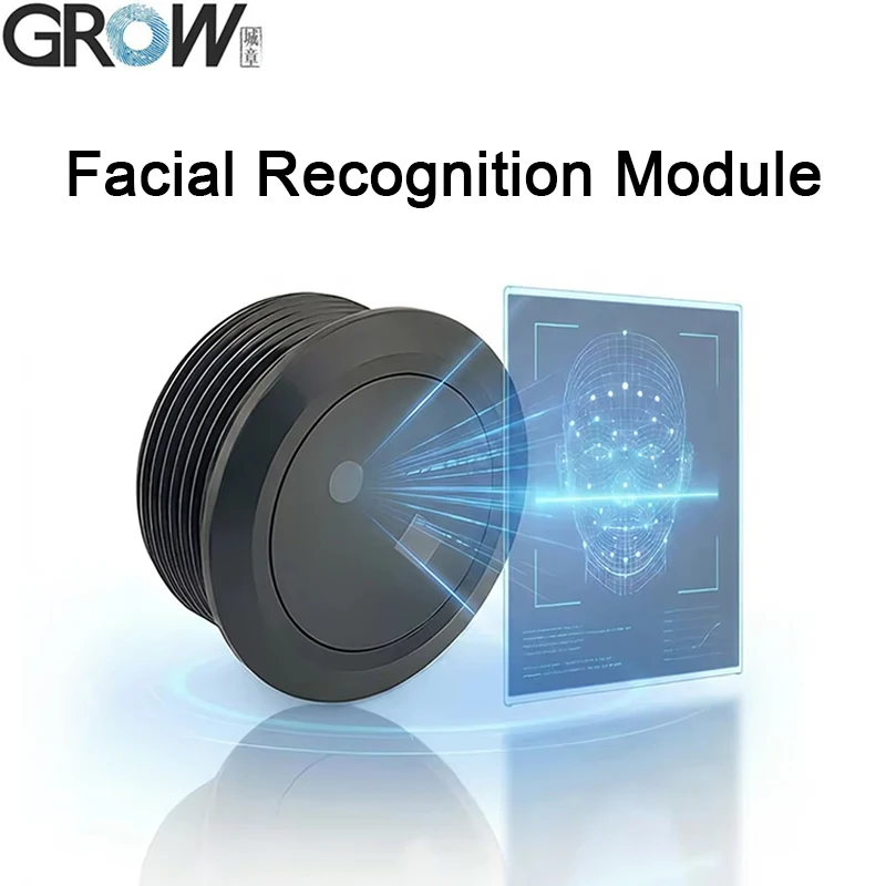 GROW FP001-M22 USB/UART Single Lens DC3.3V Aluminum Alloy Facial Recognition Module Easy Installation For Security System
GROW FP001-M22 USB/UART Single Lens DC3.3V Aluminum Alloy Facial Recognition Module Easy Installation For Security System