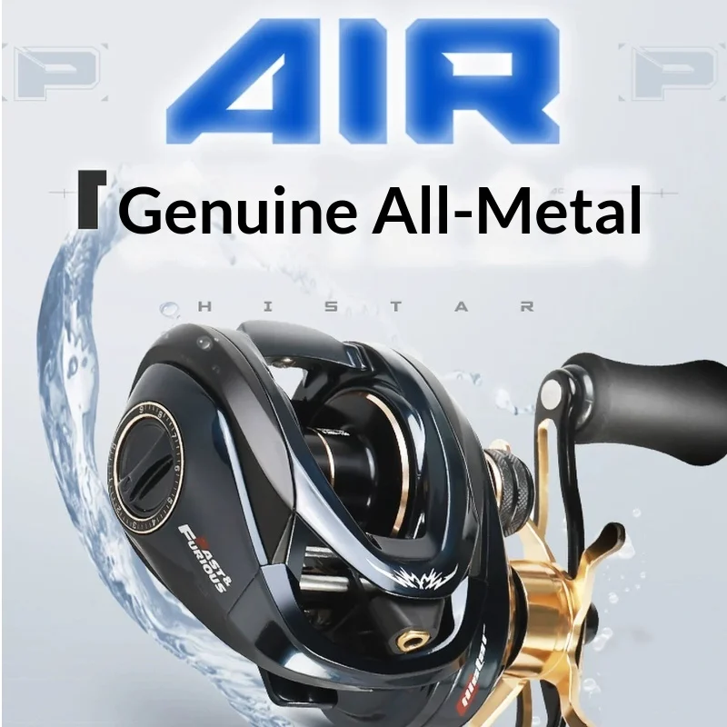Histar Black Mamba Baitcasting Reel All Metal Ultra Light Long Casting High Gear Ratio General Purpose Lure Fishing Line Reel
Histar Black Mamba Baitcasting Reel All Metal Ultra Light Long Casting High Gear Ratio General Purpose Lure Fishing Line Reel