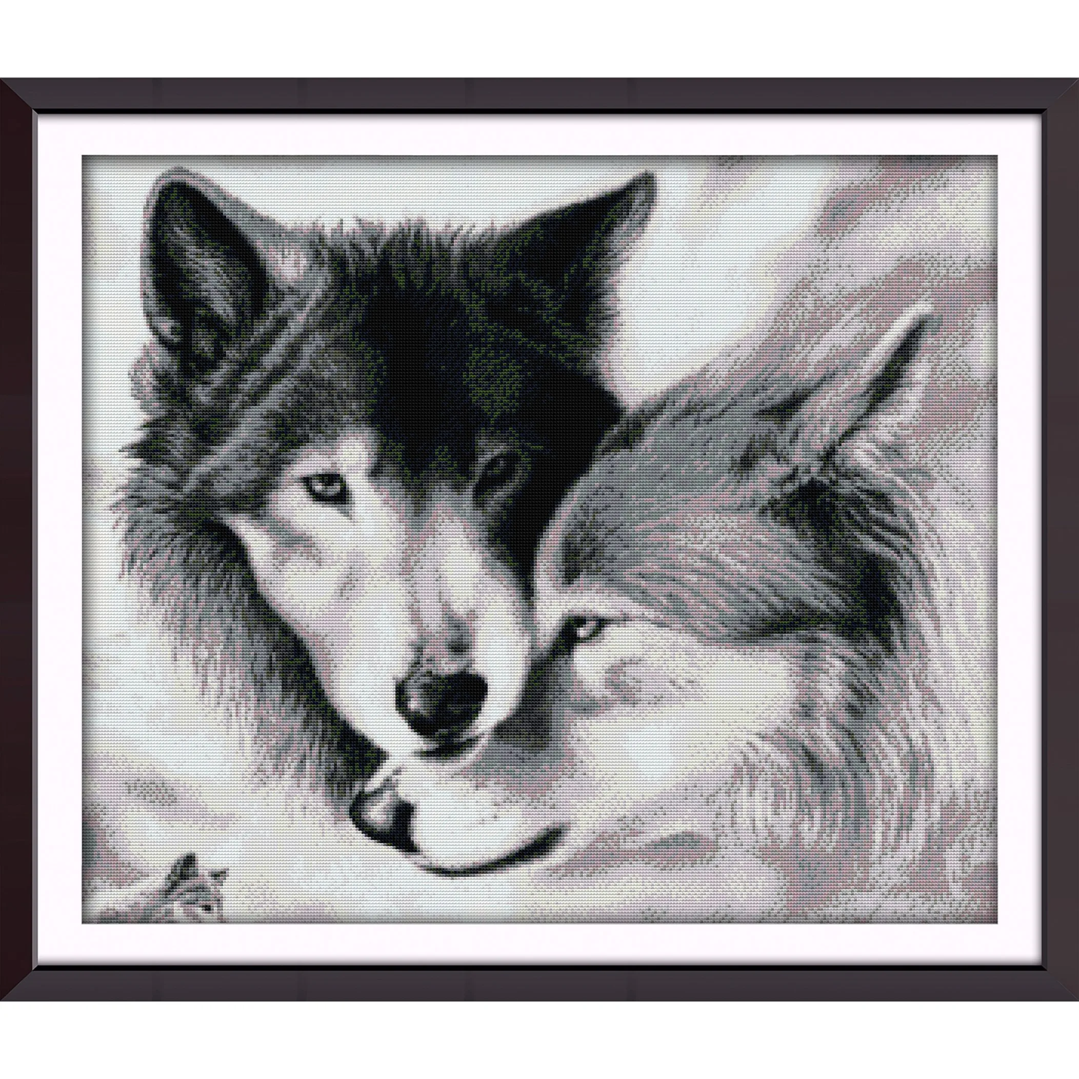 Набор для вышивки крестом Joy Sunday с предварительной печатью, легкий узор «сделай сам», Aida 14, набор для вышивания из штампованной ткани 11CT, волк 5
Набор для вышивки крестом Joy Sunday с предварительной печатью, легкий узор «сделай сам», Aida 14, набор для вышивания из штампованной ткани 11CT, волк 5