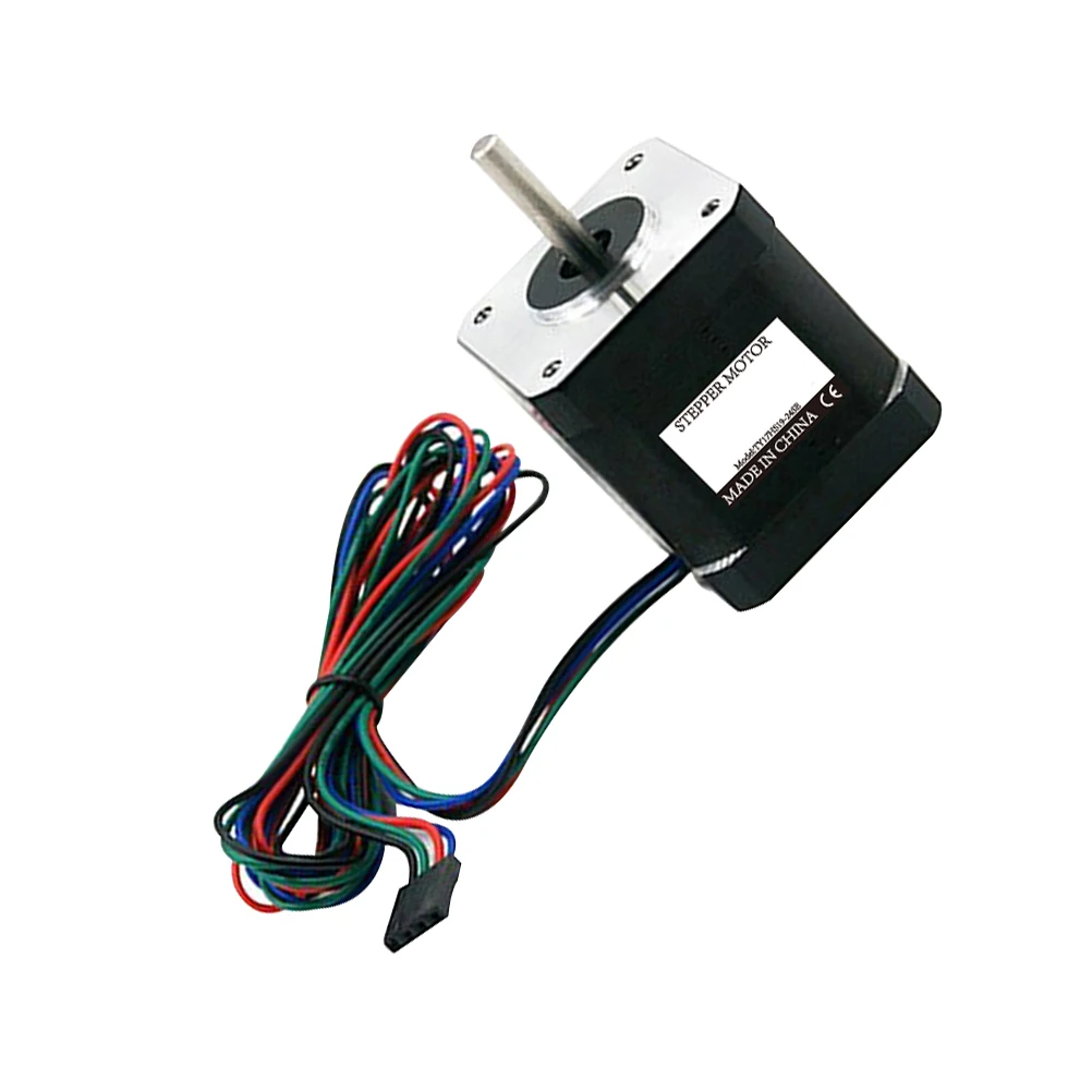 1pc 2A 1.4Ohms 2A 3D Printer 17 Stepper Motor 4-Lead Cable Cnc High Cnc Stepper Motor Torque 59Ncm 1M Cable 0.1\
1pc 2A 1.4Ohms 2A 3D Printer 17 Stepper Motor 4-Lead Cable Cnc High Cnc Stepper Motor Torque 59Ncm 1M Cable 0.1\