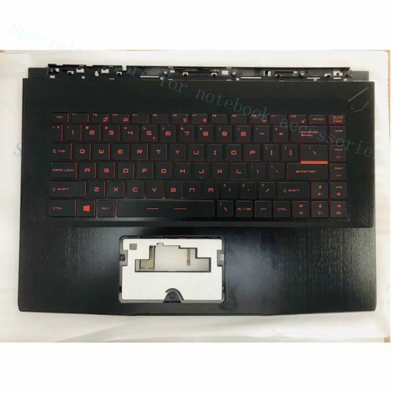 A+ Для ноутбуков MSI GF63 MS-16R1 R3 R4 R5 R6 WP65 WF65: верхняя крышка (C-крышка) с клавиатурой с подсветкой
A+ Для ноутбуков MSI GF63 MS-16R1 R3 R4 R5 R6 WP65 WF65: верхняя крышка (C-крышка) с клавиатурой с подсветкой