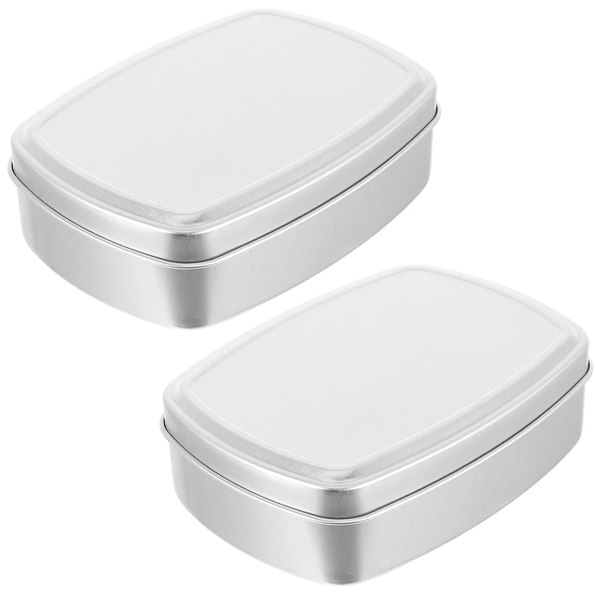 2 Pcs Square Aluminum Box Soap Case Storage Container Cosmetics Aluminium Travel
2 Pcs Square Aluminum Box Soap Case Storage Container Cosmetics Aluminium Travel
