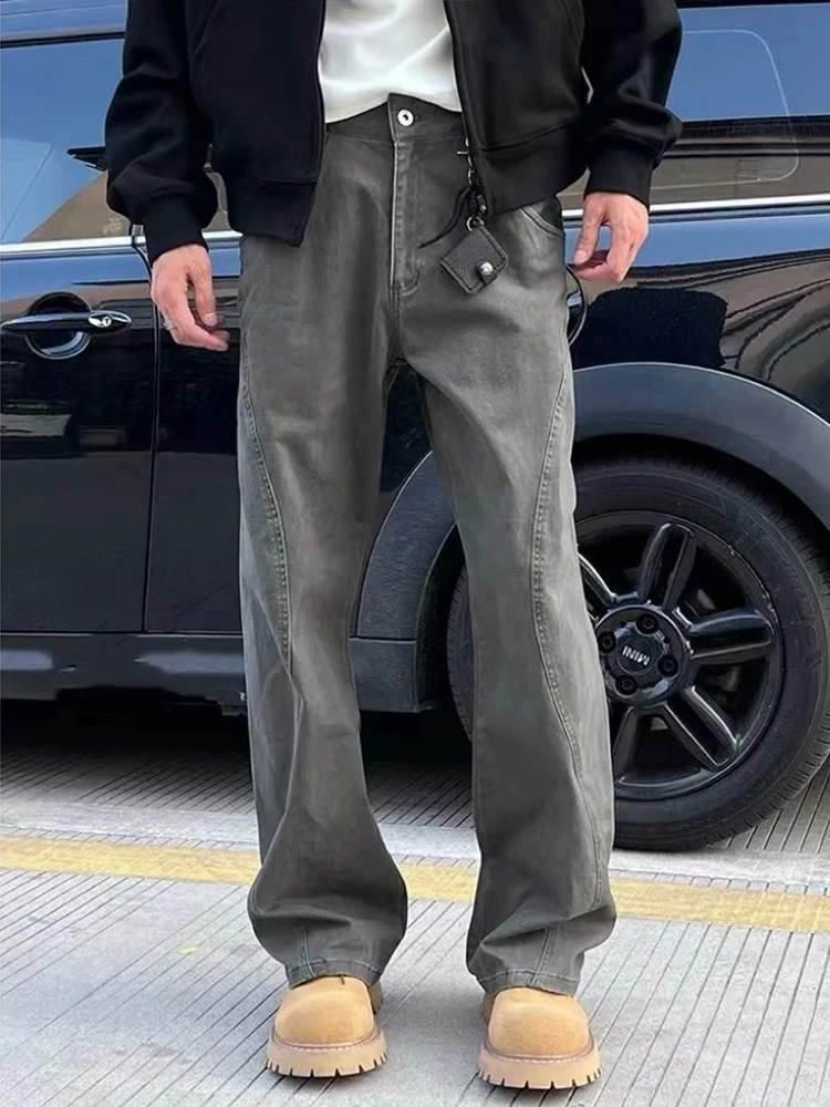 Мужские джинсы Cleanfit: весенне-осенние, приталенные, с диагональным кроем, рабочие, в стиле High Street, прямые брюки
Мужские джинсы Cleanfit: весенне-осенние, приталенные, с диагональным кроем, рабочие, в стиле High Street, прямые брюки