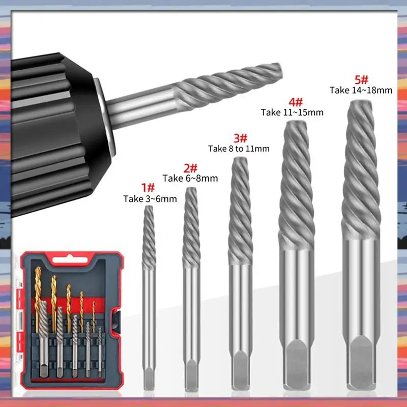 AFBC 10 Pcs Broken Wire Extractor Tap Removal Broken Screw Sliding Wire Extractor Tool Set (Gold+Silver)
AFBC 10 Pcs Broken Wire Extractor Tap Removal Broken Screw Sliding Wire Extractor Tool Set (Gold+Silver)