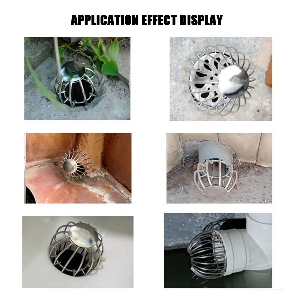 Round Roof Floor Drain Stainless Steel Anti-blocking Balcony Drainage Cover Large Displacement Rain Pipe Cap
Round Roof Floor Drain Stainless Steel Anti-blocking Balcony Drainage Cover Large Displacement Rain Pipe Cap