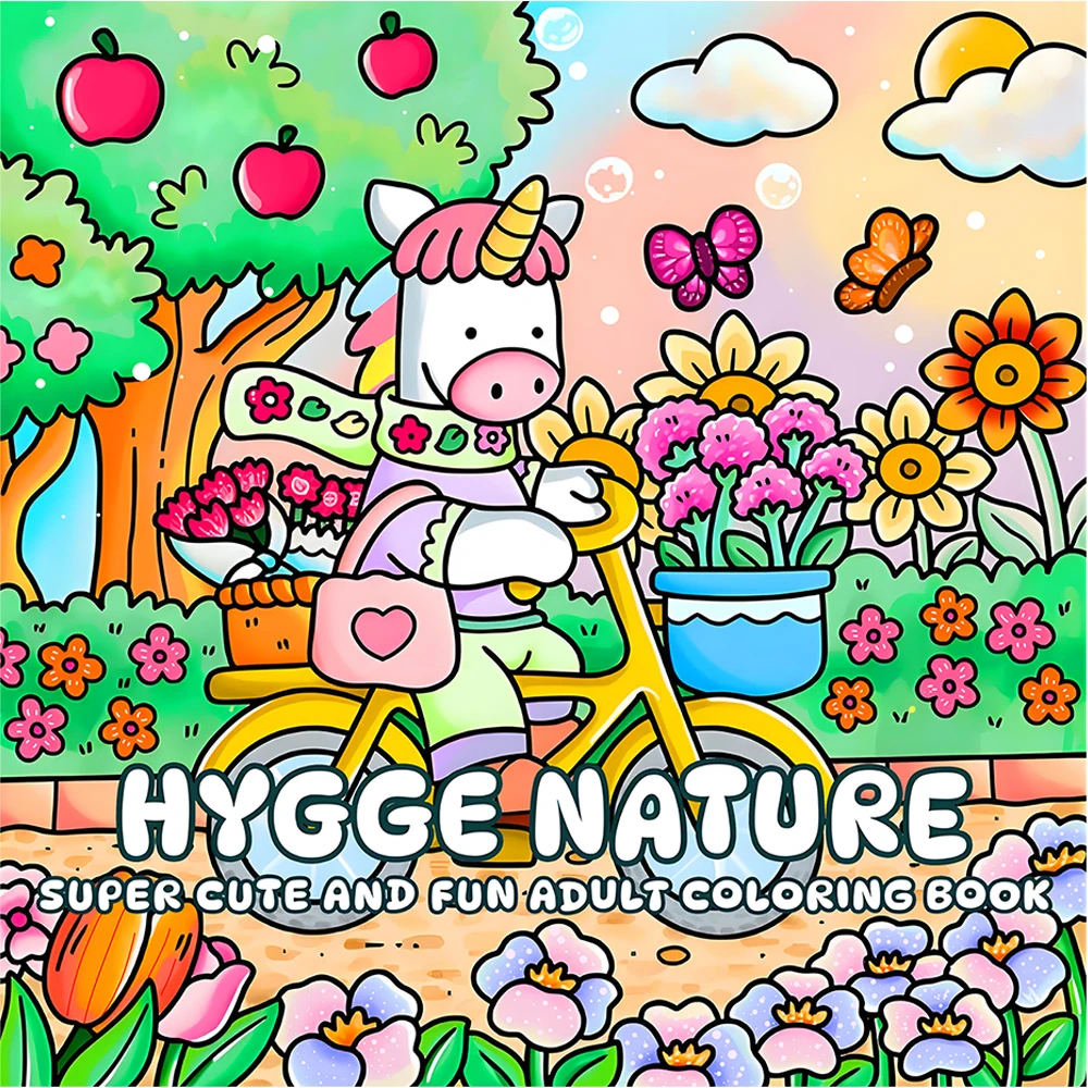 HYGGE NATURE: Coloring Book for Adults Featuring Cute Cozy Daily Activities for Relaxation (Cozy SUPER CUTE AND FUN Drawing )
HYGGE NATURE: Coloring Book for Adults Featuring Cute Cozy Daily Activities for Relaxation (Cozy SUPER CUTE AND FUN Drawing )