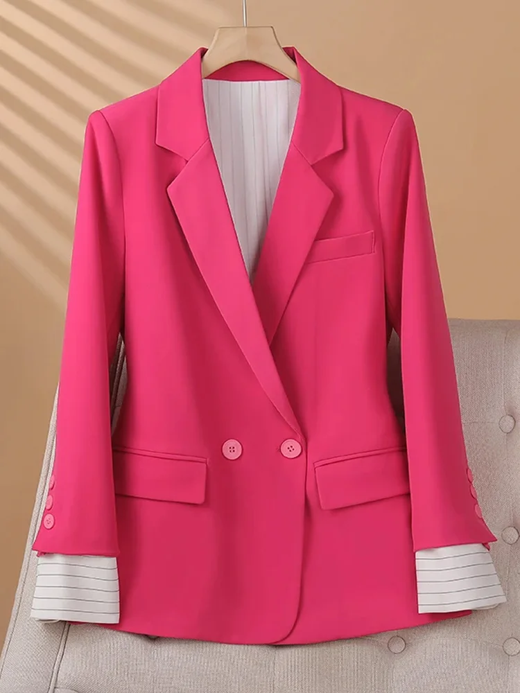 New Arrival Autumn Winter Fashion Women Ladies Blazer Pink Black Female Long Sleeve Solid Loose Casual Jacket Coat S-4XL
New Arrival Autumn Winter Fashion Women Ladies Blazer Pink Black Female Long Sleeve Solid Loose Casual Jacket Coat S-4XL