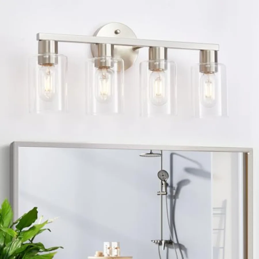 Bathroom Vanity Bathroom Fixtures Vanity Lights for Make-Up Mirror Modern Lighting Fixtures with Clear Glass Shade for Bedroom
Bathroom Vanity Bathroom Fixtures Vanity Lights for Make-Up Mirror Modern Lighting Fixtures with Clear Glass Shade for Bedroom