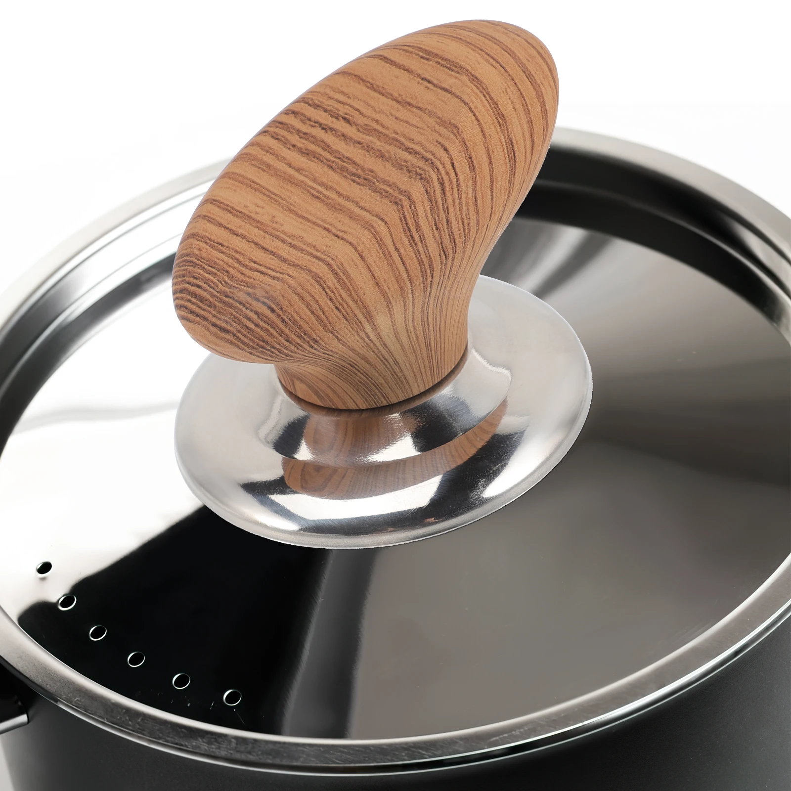 2Pcs Cookware Lid Knob Wood Replacement Handle Heat Resistant Easy Installation Lid Knobs Cookware Replacement Knobs
2Pcs Cookware Lid Knob Wood Replacement Handle Heat Resistant Easy Installation Lid Knobs Cookware Replacement Knobs