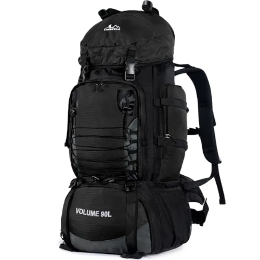 Hiking Backpack, 90L Camping Backpack, Water Resistant Lightweight Outdoor Sport Daypack, Travel Bag for Camping Climbing Touri
Hiking Backpack, 90L Camping Backpack, Water Resistant Lightweight Outdoor Sport Daypack, Travel Bag for Camping Climbing Touri