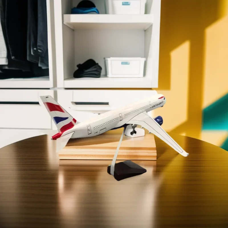New 1/142 Scale Aircraft Model A350 British Airways Airline Model Airplane Toy Working Lights For Desk Accessories Display
New 1/142 Scale Aircraft Model A350 British Airways Airline Model Airplane Toy Working Lights For Desk Accessories Display