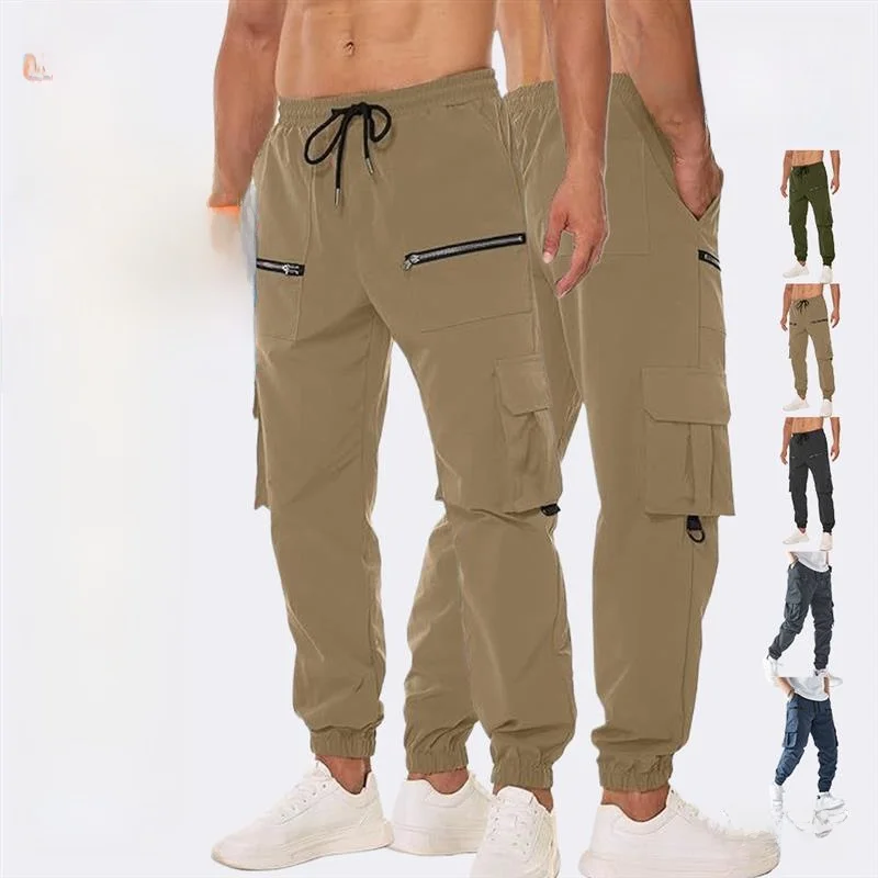 Men's Outdoor Spor Workwear Trousers with Multiple kets Straight Leg High Waist Trousers Casual Loose Fit Cargo Pants
Men's Outdoor Spor Workwear Trousers with Multiple kets Straight Leg High Waist Trousers Casual Loose Fit Cargo Pants