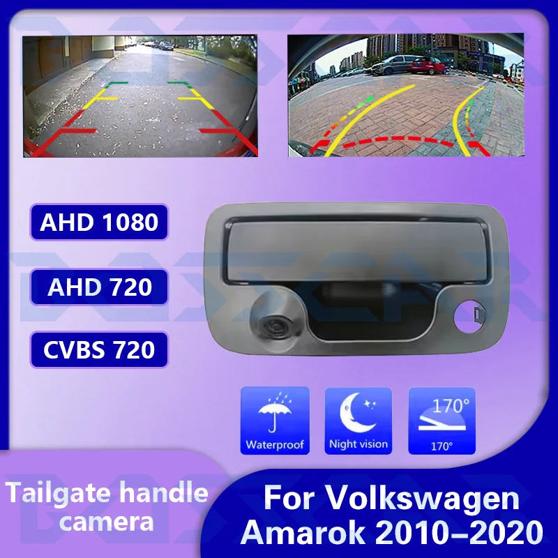 NTSC Pickup Tailgate Handle Reverse Camera For VW Volkswagen Amarok 2010-2020 Night Vision Waterproof Backup Camera
NTSC Pickup Tailgate Handle Reverse Camera For VW Volkswagen Amarok 2010-2020 Night Vision Waterproof Backup Camera