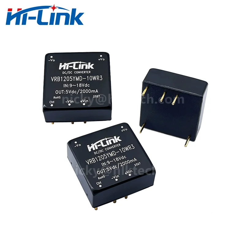 Free Ship Household HiLink 10W DCDC VRB1205YMD-10WR3 Isolated Intelligent Converter Output 5V 2A StepDown Power Supply Module
Free Ship Household HiLink 10W DCDC VRB1205YMD-10WR3 Isolated Intelligent Converter Output 5V 2A StepDown Power Supply Module