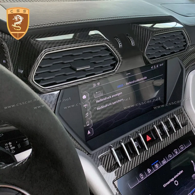 OEM стиль углеродного волокна 4 шт. накладка на панель управления кондиционером для Lambor URUS
OEM стиль углеродного волокна 4 шт. накладка на панель управления кондиционером для Lambor URUS