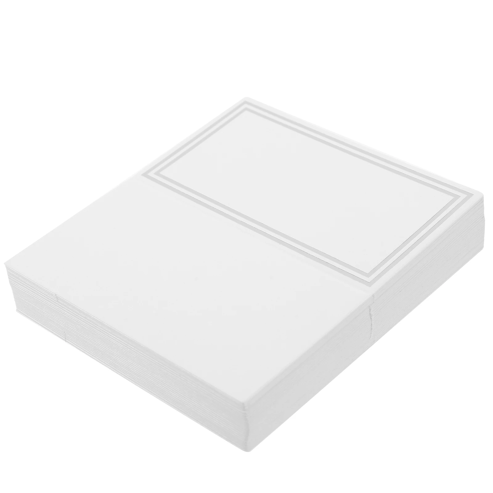 50pcs Double Frame Silver Tented Place Wedding Banquet Foldable Table Name Seat Signs Blank Reserved Cards Elegant Easy
50pcs Double Frame Silver Tented Place Wedding Banquet Foldable Table Name Seat Signs Blank Reserved Cards Elegant Easy
