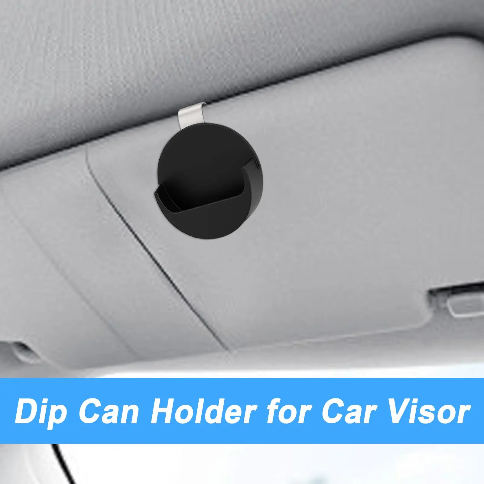 Dip Can Holder For Car Visor Secure Storage For Vehicle Interior Space-Saving Car Visor Dip Can Holder For Automotive Truck RV
Dip Can Holder For Car Visor Secure Storage For Vehicle Interior Space-Saving Car Visor Dip Can Holder For Automotive Truck RV