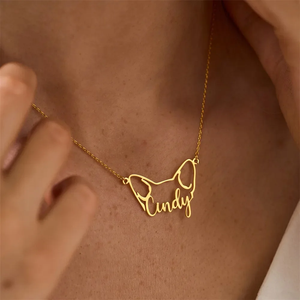 PersonalizationLab Store - Custom Pet Name Necklace - Personalized Tiny 1 2 3 4 5 Cat Necklace with Name - Stainless Steel
PersonalizationLab Store - Custom Pet Name Necklace - Personalized Tiny 1 2 3 4 5 Cat Necklace with Name - Stainless Steel