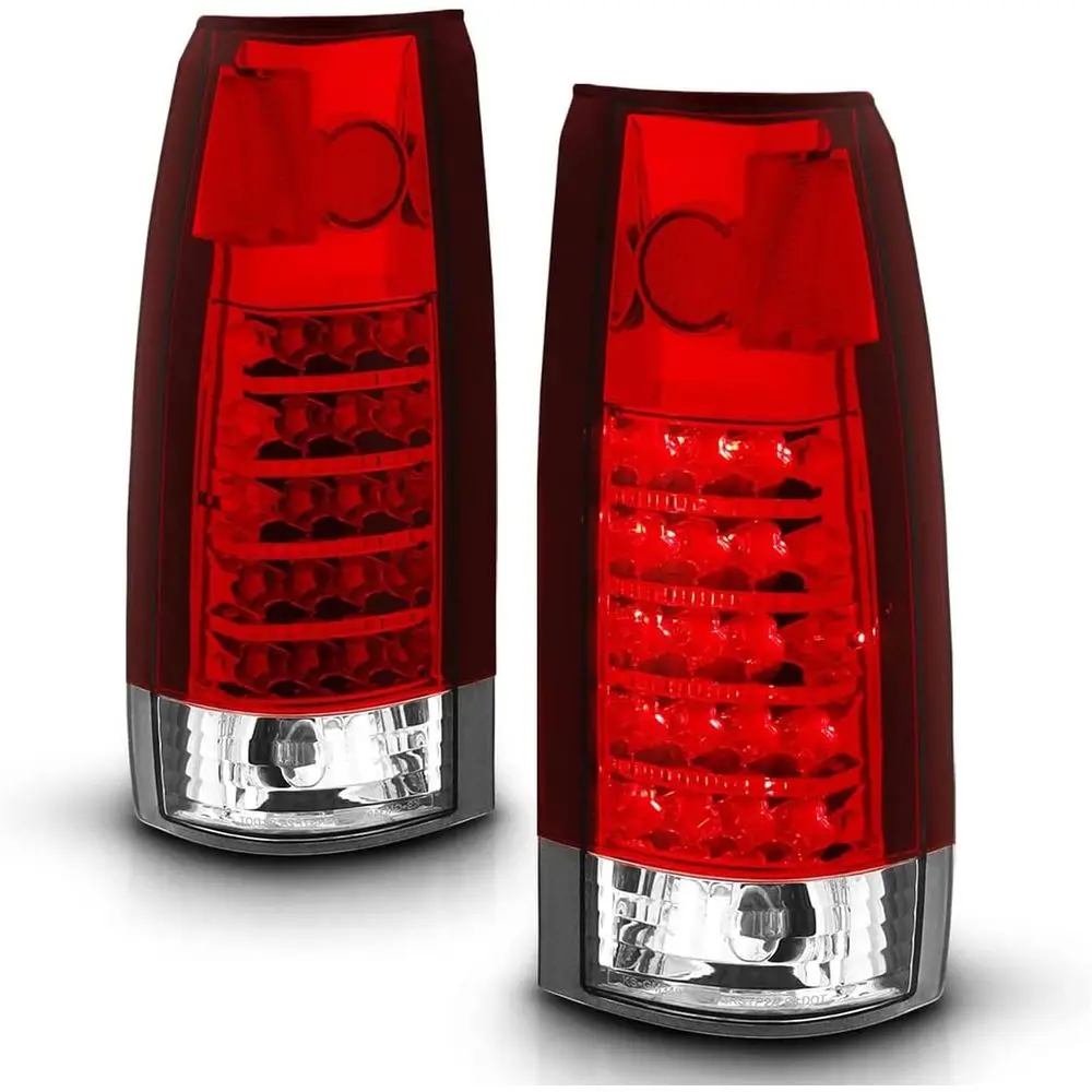 Red/Clear LED Tail Lights Assembly Set for Chevrolet Full Size - (Pair) Includes Driver Left and Passenger Right Side Replacemen
Red/Clear LED Tail Lights Assembly Set for Chevrolet Full Size - (Pair) Includes Driver Left and Passenger Right Side Replacemen