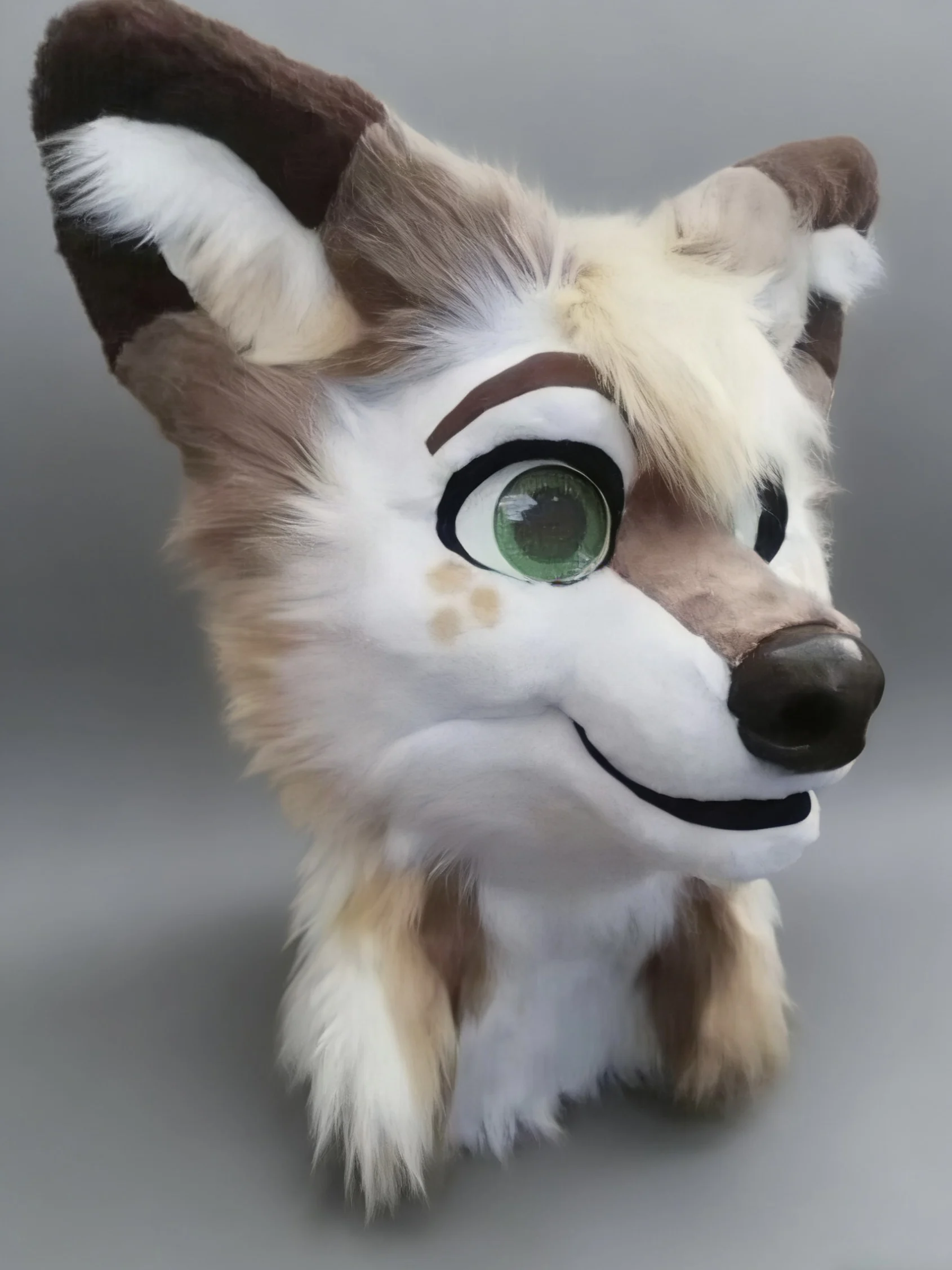 The fur suit of the long-haired dog husky fox mascot, suitable for Halloween fur costume role-playing (hat)
The fur suit of the long-haired dog husky fox mascot, suitable for Halloween fur costume role-playing (hat)