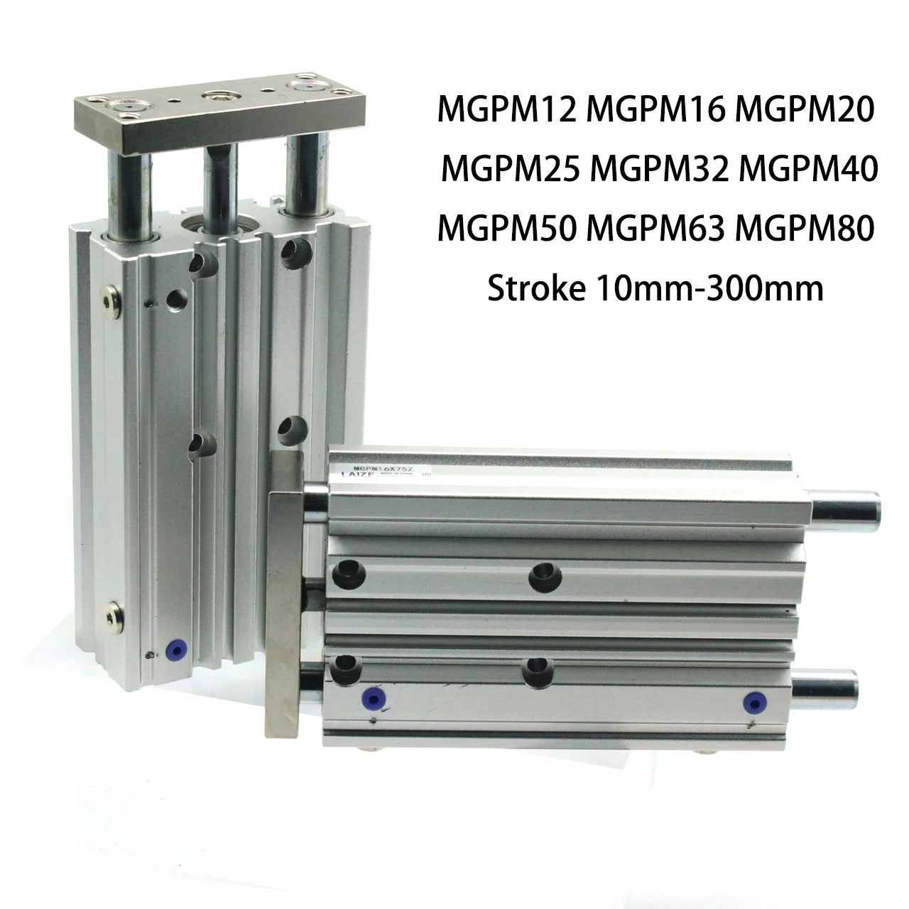 MGPM SMC Type Pneumatic Compact Guide Cylinder MGPM12 MGPM16 MGPM20 MGPM25 MGPM32 MGPM40 MGPM50 MGPM63 MGPM80 Stroke 10mm-300mm
MGPM SMC Type Pneumatic Compact Guide Cylinder MGPM12 MGPM16 MGPM20 MGPM25 MGPM32 MGPM40 MGPM50 MGPM63 MGPM80 Stroke 10mm-300mm