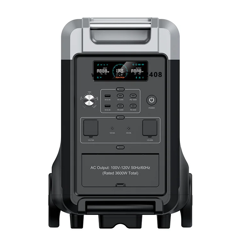 Factory Price Outdoor Charging Power Bank Portable Generator Lifepo4 3600W Solar Mobile Power Station Home Camping
Factory Price Outdoor Charging Power Bank Portable Generator Lifepo4 3600W Solar Mobile Power Station Home Camping