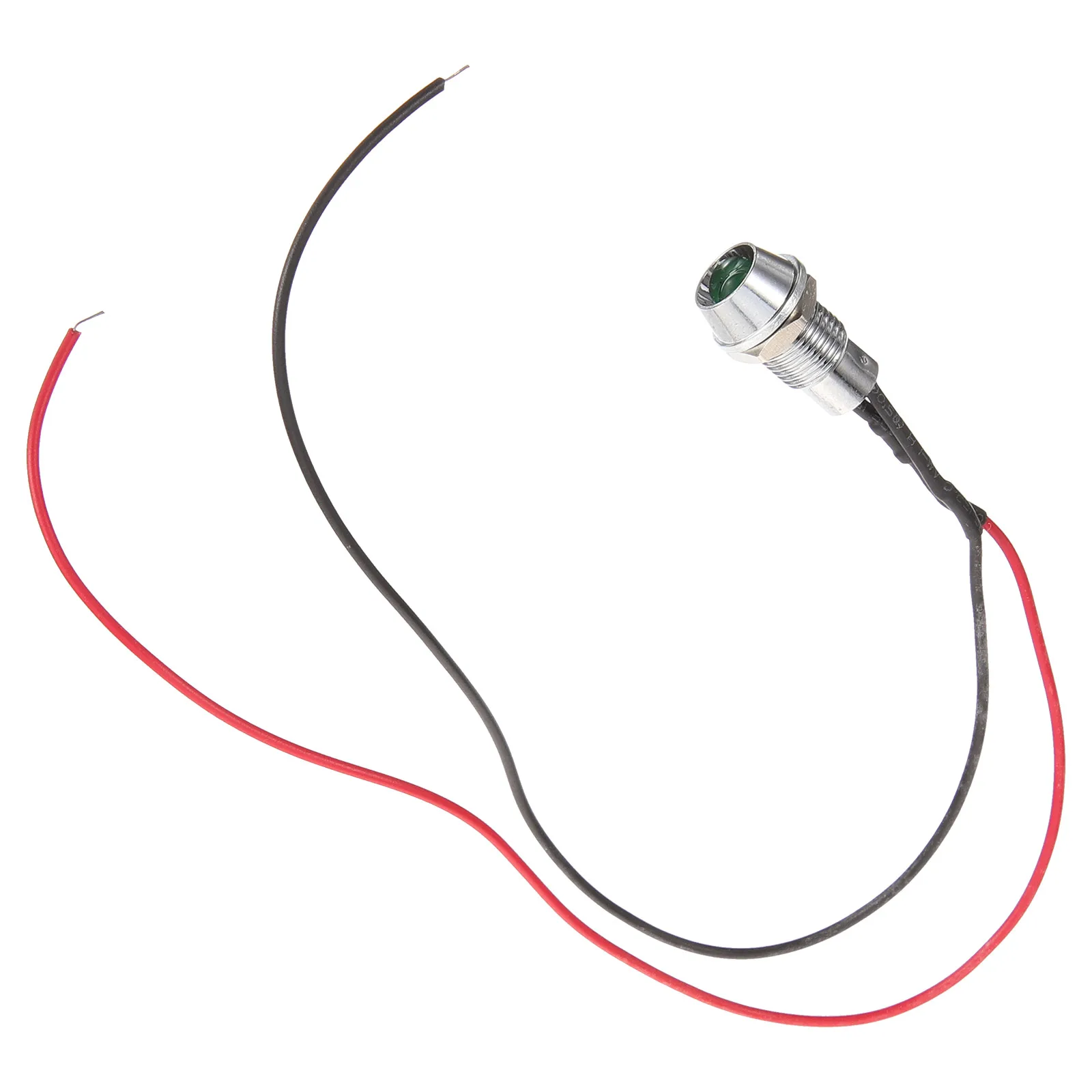 12V Waterproof LED Indicator Light Green 8mm Metal Signal Lamp with Wire Durable Energy Saving Car Truck Ship Instrument
12V Waterproof LED Indicator Light Green 8mm Metal Signal Lamp with Wire Durable Energy Saving Car Truck Ship Instrument