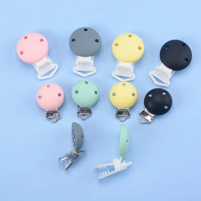10pcs Silicone Pacifier Chain Clips DIY Baby Teething Toys Teether Clips Necklace Bead Tool Nurs Gift Nipple Chain Accessories
10pcs Silicone Pacifier Chain Clips DIY Baby Teething Toys Teether Clips Necklace Bead Tool Nurs Gift Nipple Chain Accessories