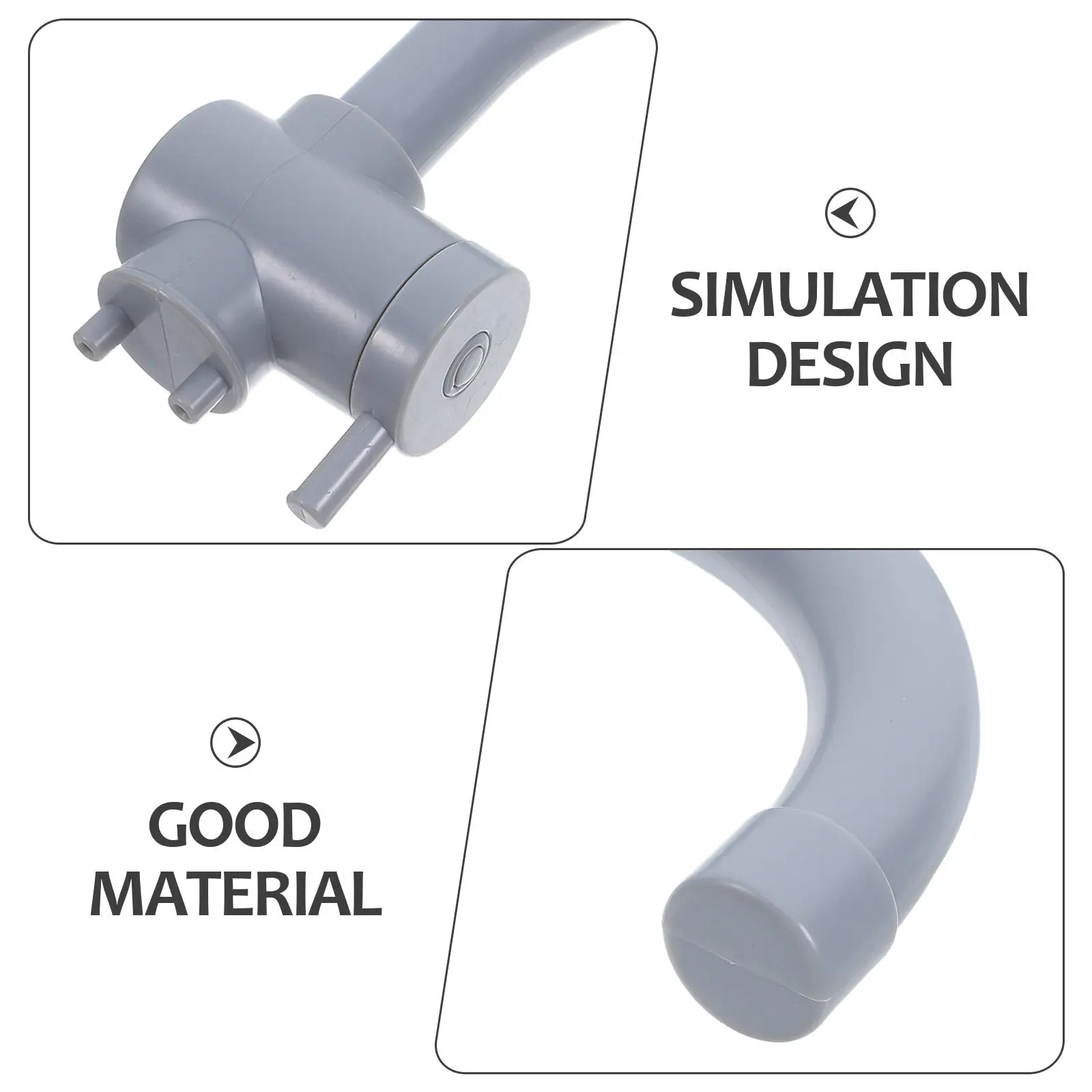 2Pcs Kids Pretend Kitchen Faucet Replacement Realistic Design Easy Clean Sturdy Plastic for Role Playing Social Skill
2Pcs Kids Pretend Kitchen Faucet Replacement Realistic Design Easy Clean Sturdy Plastic for Role Playing Social Skill