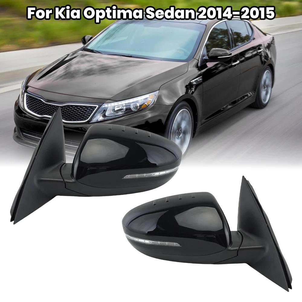 6 Pins Side Door Mirror Assembly For Kia Optima Sedan 2014-2015 Glossy Black Manual Folding Heated Wing Mirror Car Accessories
6 Pins Side Door Mirror Assembly For Kia Optima Sedan 2014-2015 Glossy Black Manual Folding Heated Wing Mirror Car Accessories