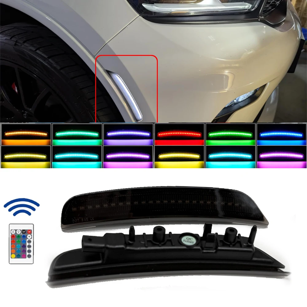 Многоцветный светодиодный RGB-индикатор (маркеры) для передних крыльев Dodge Durango 2021-2025, с затемненными линзами
Многоцветный светодиодный RGB-индикатор (маркеры) для передних крыльев Dodge Durango 2021-2025, с затемненными линзами
