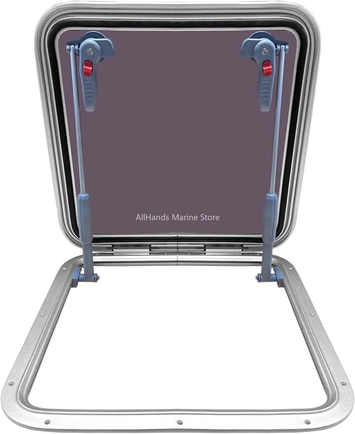 ISURE MARINE Anodized Aluminum 19.6"x 19.6" Push Out Deck Hatch Boat Yacht Square Marine Hatch Porthole For Boat/Yacht/RV
ISURE MARINE Anodized Aluminum 19.6"x 19.6" Push Out Deck Hatch Boat Yacht Square Marine Hatch Porthole For Boat/Yacht/RV