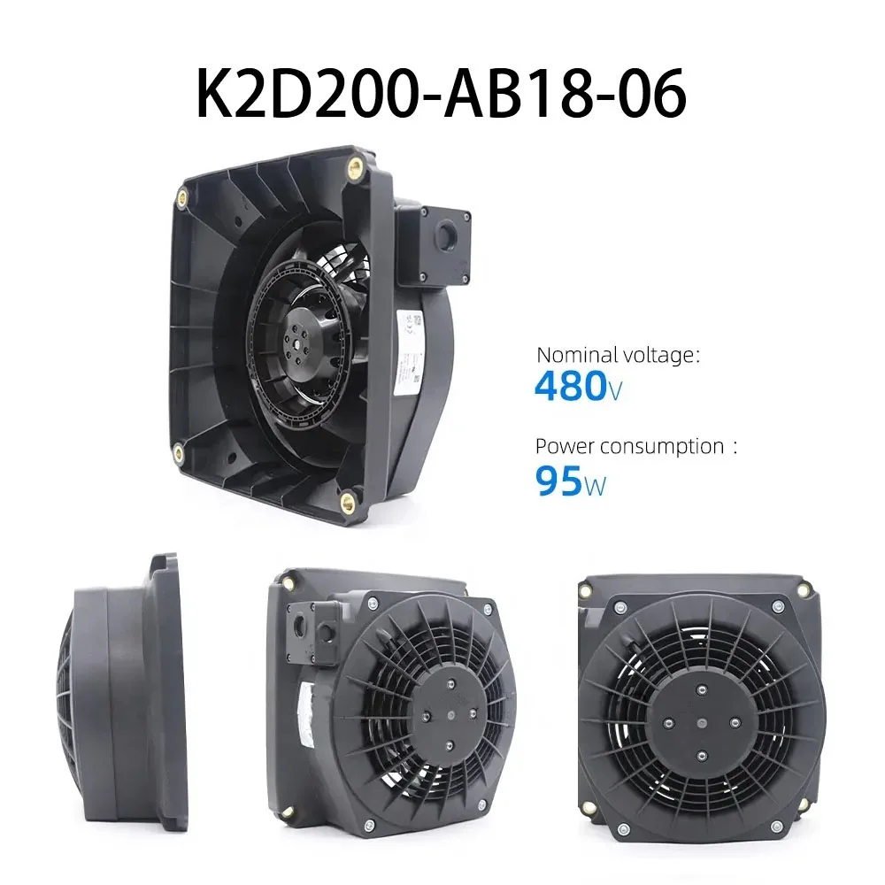 High Speed Motor Fan 400/480VAC K2D200-AB18-06 Replace W2D225-EA18-15 Industrial
High Speed Motor Fan 400/480VAC K2D200-AB18-06 Replace W2D225-EA18-15 Industrial