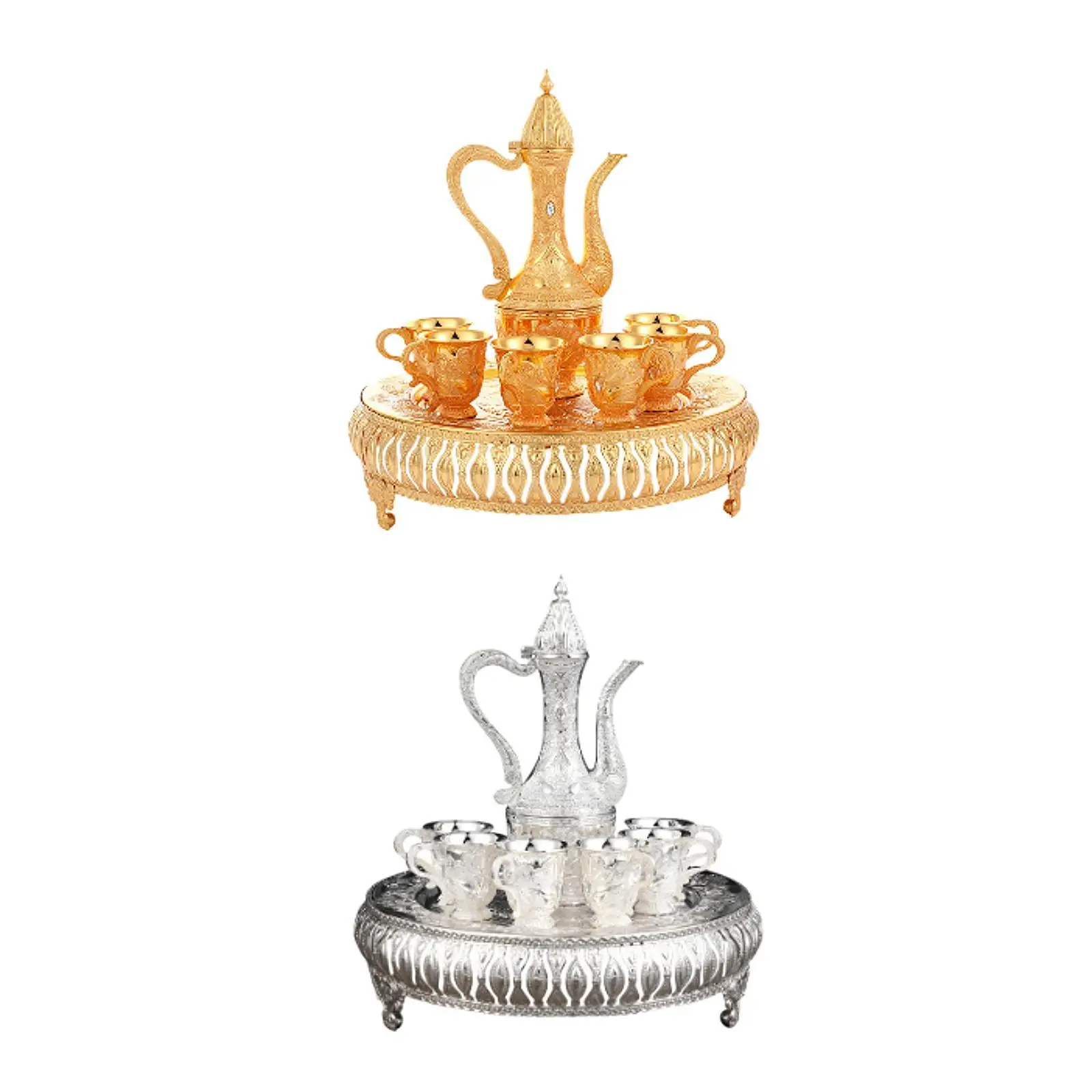 Turkish Tea Set Housewarming Gift Beverage Drinkware Wine Decanter with 6 Cups for Bedroom Holiday Wedding Dining Room Birthday
Turkish Tea Set Housewarming Gift Beverage Drinkware Wine Decanter with 6 Cups for Bedroom Holiday Wedding Dining Room Birthday