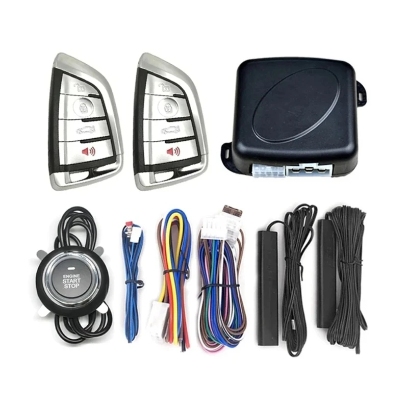 12V Car Engine Ignition Stop Button System Car Anti Theft Alarm Remote Ignition System Keyless Entry System T3EF
12V Car Engine Ignition Stop Button System Car Anti Theft Alarm Remote Ignition System Keyless Entry System T3EF