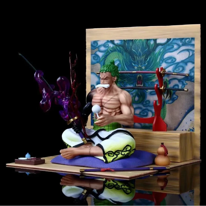 New One Piece Roronoa Zoro Wano Country Sitting Pose Sword Pvc Anime Figure Boxed Collectible Model For Adult Anime Collectors
New One Piece Roronoa Zoro Wano Country Sitting Pose Sword Pvc Anime Figure Boxed Collectible Model For Adult Anime Collectors