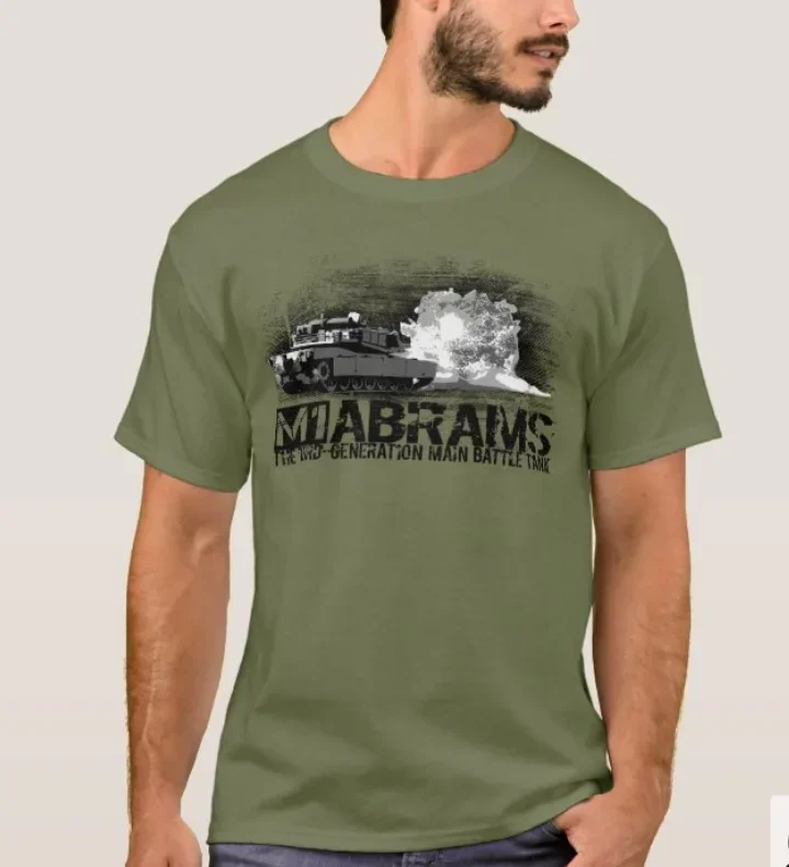 US army M1 Abrams Main Battle Tank T-Shirt 100% Cotton O-Neck Summer Short Sleeve Casual Mens T-shirt Size S-3XL
US army M1 Abrams Main Battle Tank T-Shirt 100% Cotton O-Neck Summer Short Sleeve Casual Mens T-shirt Size S-3XL