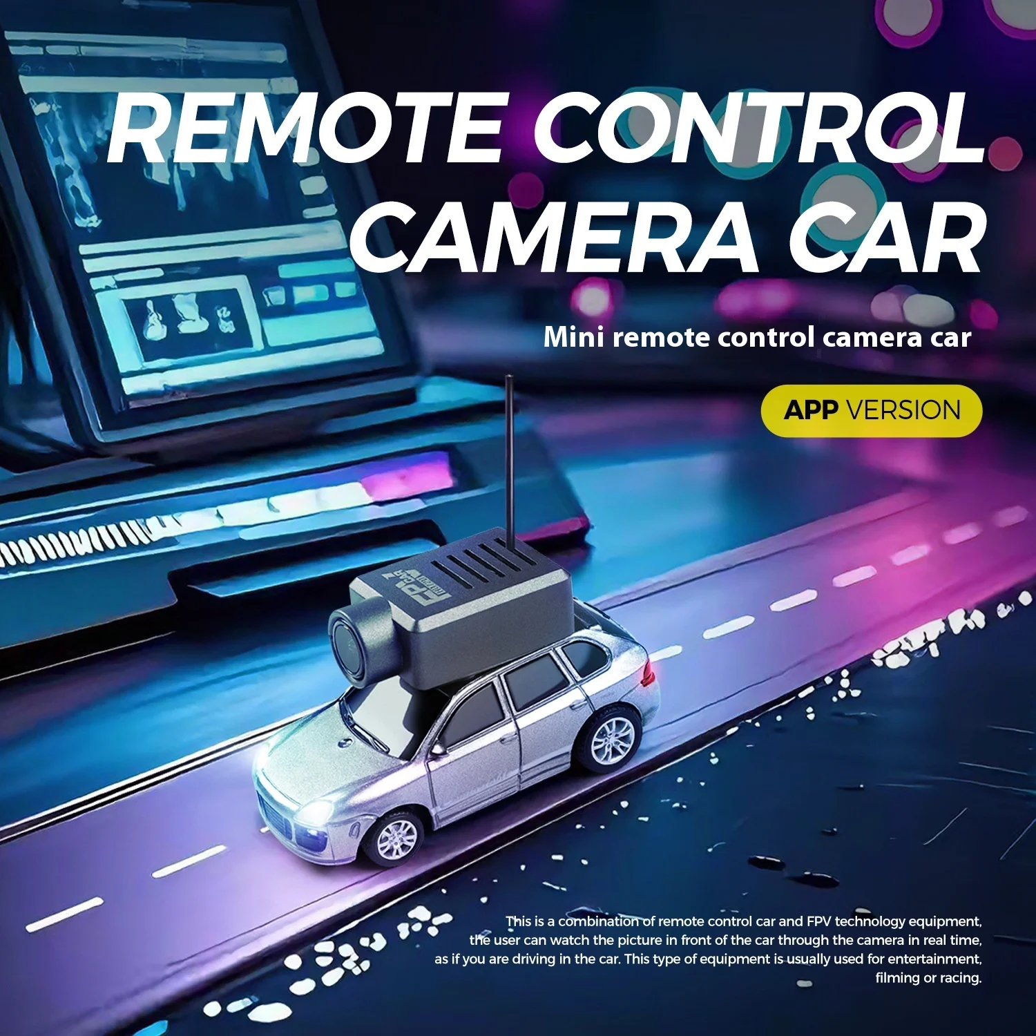 Mobile App Full Scale Remote Control 1:64 Simulation Scale Built-In Screw Stabilizer Function High-Definition Camera Car Model
Mobile App Full Scale Remote Control 1:64 Simulation Scale Built-In Screw Stabilizer Function High-Definition Camera Car Model