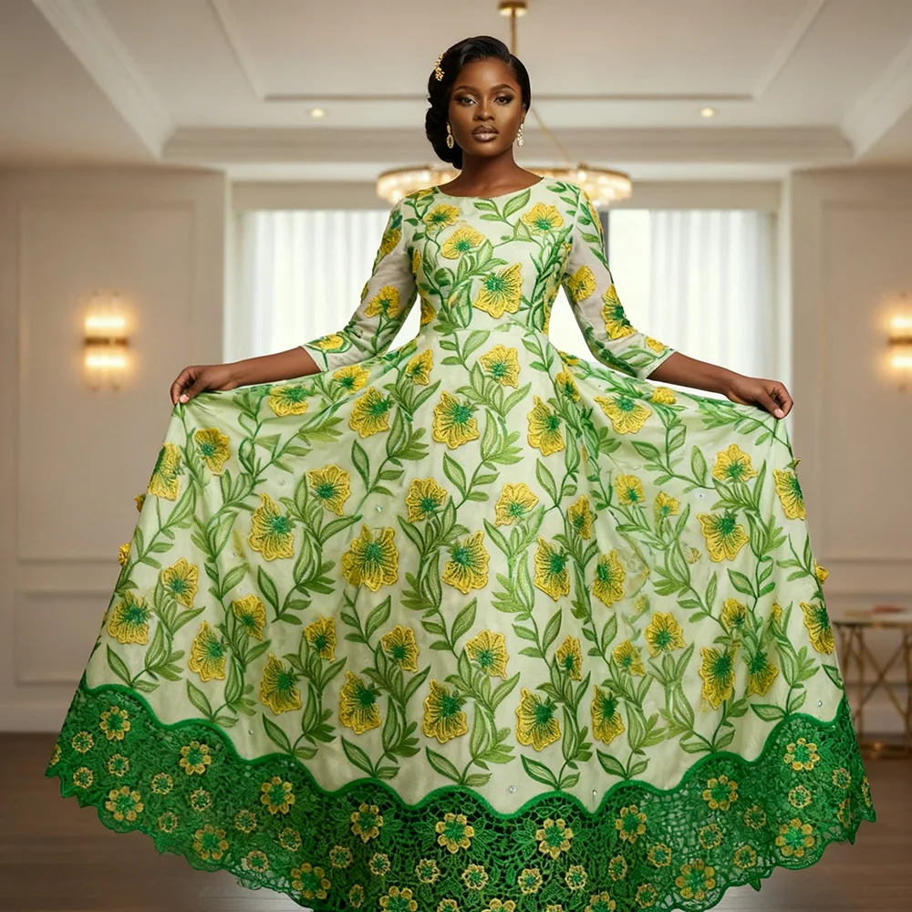 African 3D Flower Applique Rhintones Embellished Skin Voile Cotton Lace Water Guipure Edge Eco Certification Dress Fabric CT1586
African 3D Flower Applique Rhintones Embellished Skin Voile Cotton Lace Water Guipure Edge Eco Certification Dress Fabric CT1586