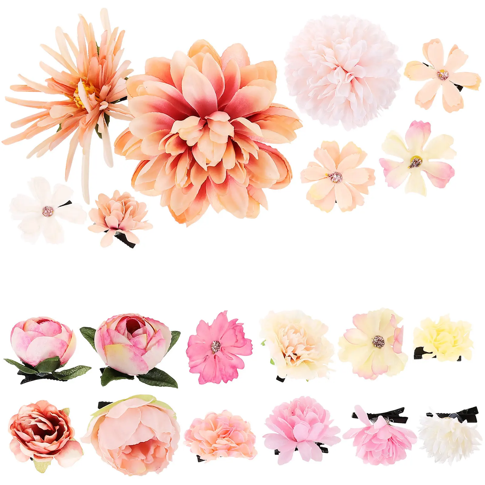 20Pcs Hair Clips for Girls Women Flower Hairpins Vintage Style Elegant Decorative Hair Accessories for Anniversary Engagement
20Pcs Hair Clips for Girls Women Flower Hairpins Vintage Style Elegant Decorative Hair Accessories for Anniversary Engagement