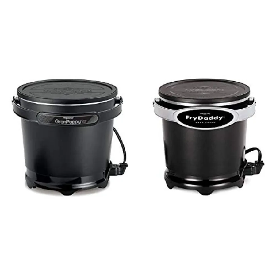 Electric Deep Fryer for Home Use with Non-Stick Coating in Black 1.5L Ccity Fast Heating and Oil Temperature Control
Electric Deep Fryer for Home Use with Non-Stick Coating in Black 1.5L Ccity Fast Heating and Oil Temperature Control