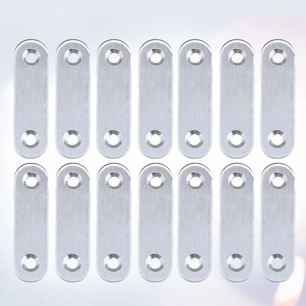 20PCS 37mm Stainless Steel Straight Steel Brace Straight Metal Bracket Steel Straight Brace (Silver)
20PCS 37mm Stainless Steel Straight Steel Brace Straight Metal Bracket Steel Straight Brace (Silver)