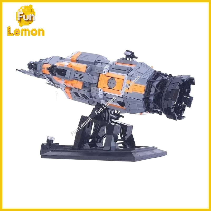 Futuristic Space Frigate MOC Horizon Chaser Spaceship Small Particle Bricks Sci-Fi Scene Layout Decor Toy 3981PCS
Futuristic Space Frigate MOC Horizon Chaser Spaceship Small Particle Bricks Sci-Fi Scene Layout Decor Toy 3981PCS