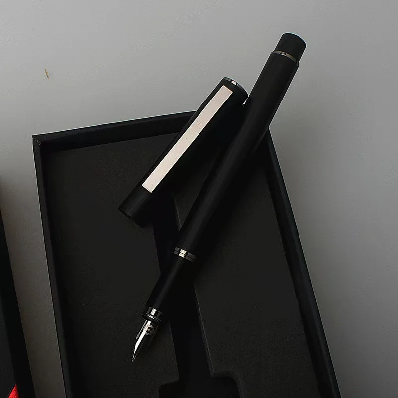 New frosted black student writing hard pen Calligraphy pen Ink pen Business Office signature pen
New frosted black student writing hard pen Calligraphy pen Ink pen Business Office signature pen